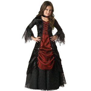InCharacter Costumes Gothic Vampira Kids Costume Halloween Dress Up-Girl Size 14